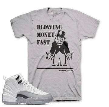 Jordan 12 baron tees match retro 12 sneaker match tees.