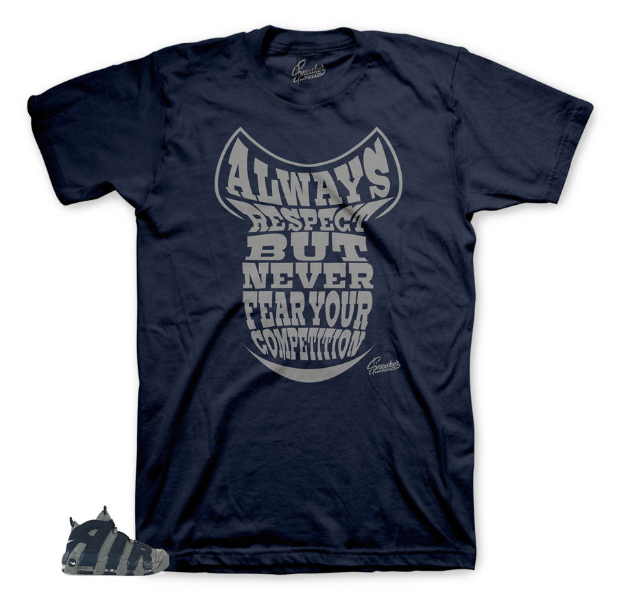 Uptempo loud and clear sneaker tees match hoyas uptempo shoes.