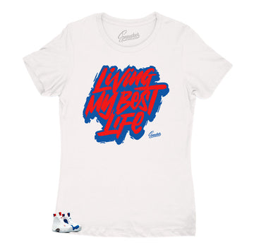 Foamposite USA Living Life shirt to match prefect