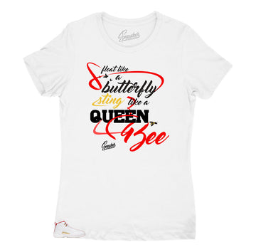 Jordan 12 Fiba shirts for queens to match kicks
