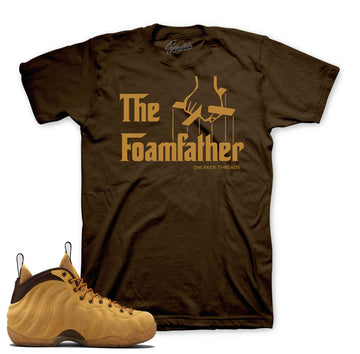 Shirts match foamposite wheat foam wheat sneaker tees.