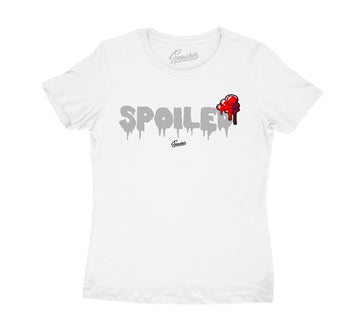 Women Spoiled Shirt for Cloud White 350 v2