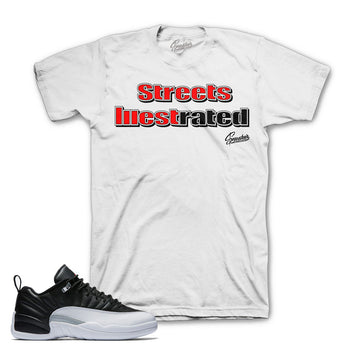 Jordan 12 playoff low shirts | Official sneaker match tee