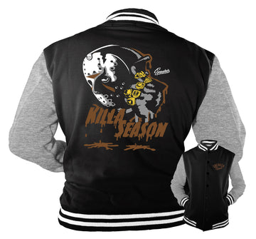 Retro 1 Dark Mocha Jacket - Killa Season - Black