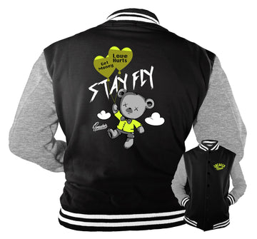 Custom Jackets designed to match perfect with the yeezy yeezreel sneakers