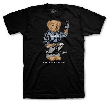 Ash Blue 350 Shirt - Cheers Bear - Black