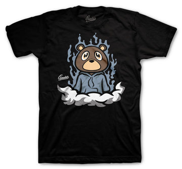 Ash Blue 350 Shirt - Fly Bear - Black