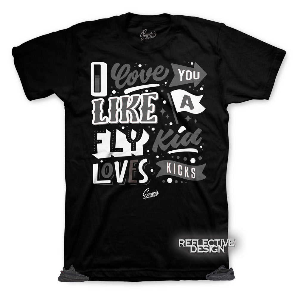 Yeezy black shoes matches tee collection made to match the yeeezy black sneakers