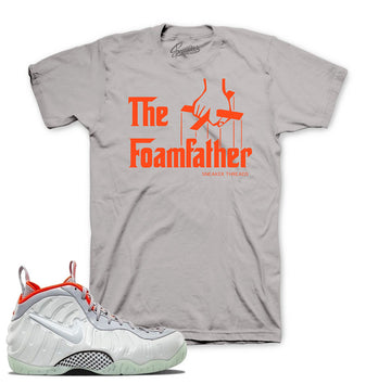 Foamposite Yeezy pure platinum shirts match foam yeezy tees.