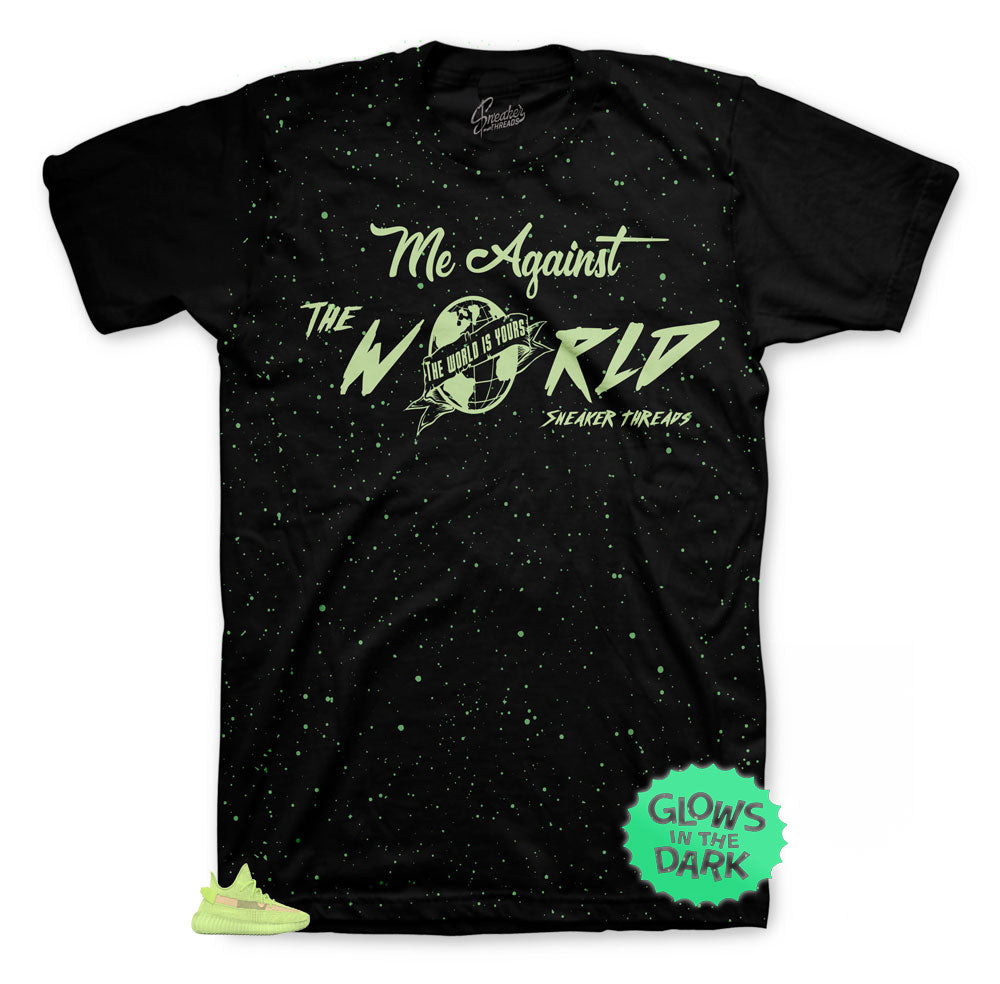 Glow Yeezy Against The World shirt to match Yeezy 350 Glow