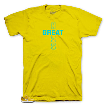 Dunk SB Canary exclsive Diamond greatness cross shirt