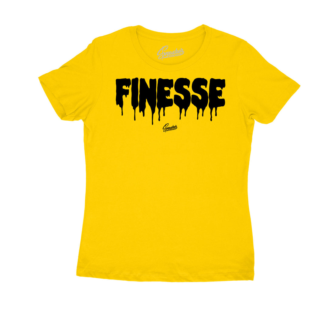 Jordan uni gold 9s matches with kids t shirts