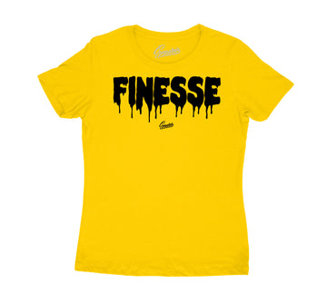 Jordan uni gold 9s matches with kids t shirts