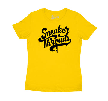 Uni Gold Jordan 9 kids t shirts to match perfectly with kids shirts