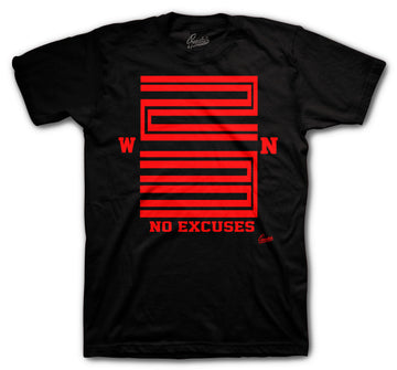 Retro 11 Bred Shirt - WIN - Black