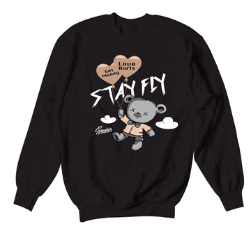 380 Mist Sweater - Money Over Love - Black
