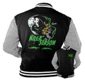 Jordan 1 pine green sneaker jackets match OG retro 1s.