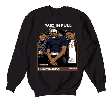 Retro 1 Dark Mocha Sweater - Frenemies - Black