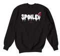 Burgundy Jordan 8 sneaker collection matching with mens sweaters