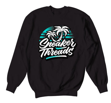 Sweaters match Jordan 5 island green shoes | island green tees match
