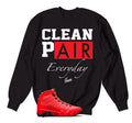 Jordan 9 Chile Red Sneaker Tees