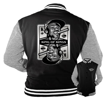 Retro 5 Anthracite Jacket - King Of Kings - Black