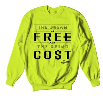 Yeezreel yeezy 350 sneakers have matching crewneck sweater collection