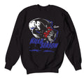 Jordan 4 Loyal Blue Killer sweater to match fit