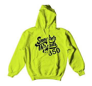 Yeezreel yeezy 350 shoe collection has matching hoodies designed for men