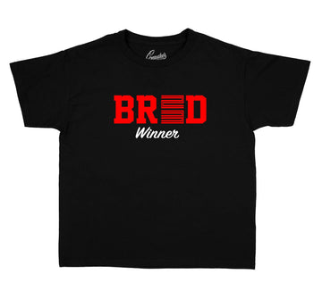 Bred 11 retro Jordans match childrens tees