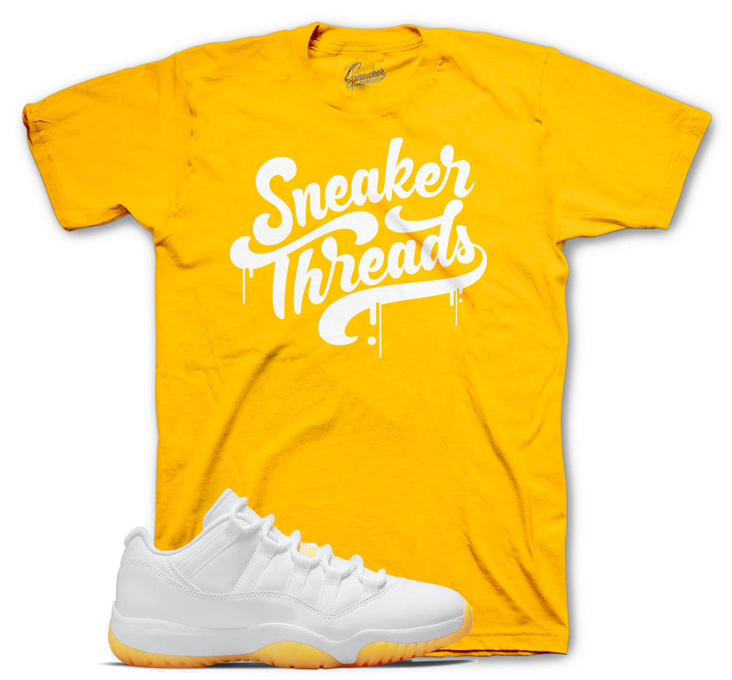 Jordan 11 Citrus Matching Sneaker Shirts