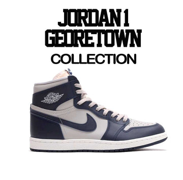 Jordan 1 Georgetown sneaker tees and outfits