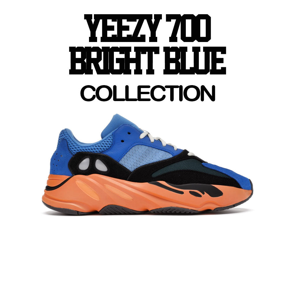 Yeezy 700 Bright Blue Shirts