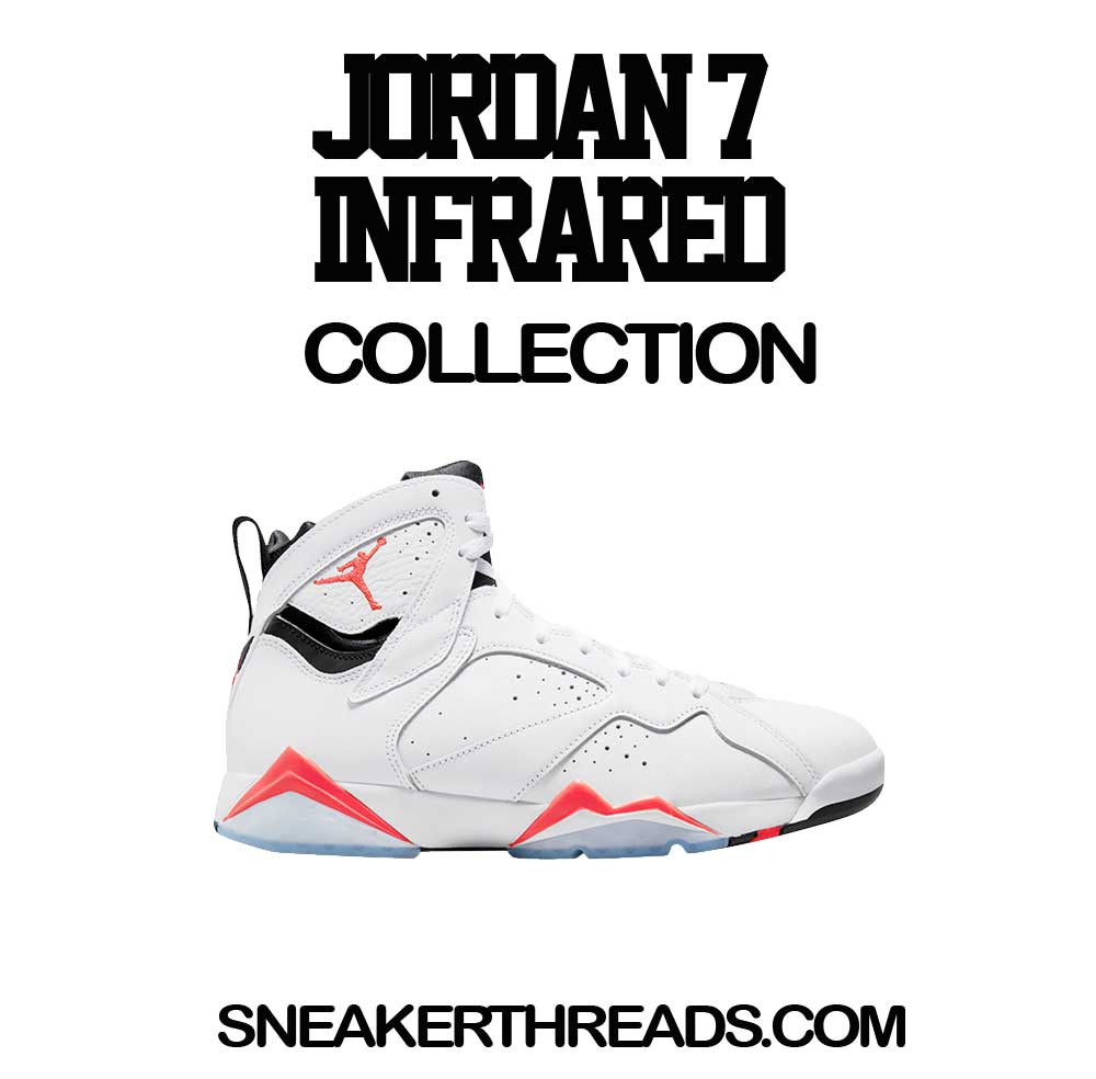 Jordan 7 Infrared Sneaker Shirts & Tees