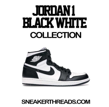 Jordan 1 Black And White Sneaker Shirts And Outfits