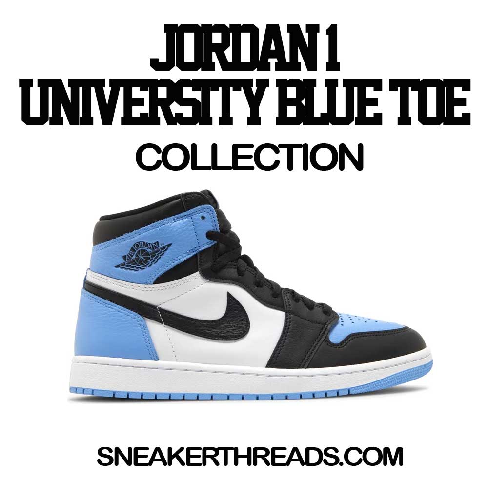 Jordan 1 UNC toe  Sneaker Shirts And Tees