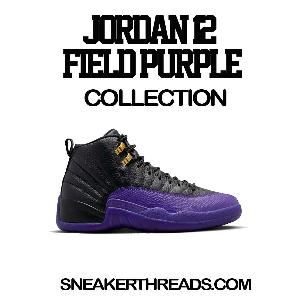 Jordan 12 Field purple Sneaker Shirts And Tees