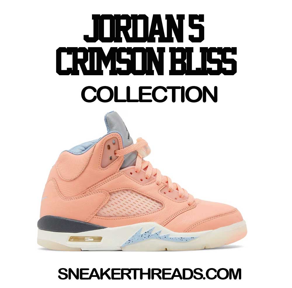Jordan 5 Crimson Bliss Sneaker Tees And shirts