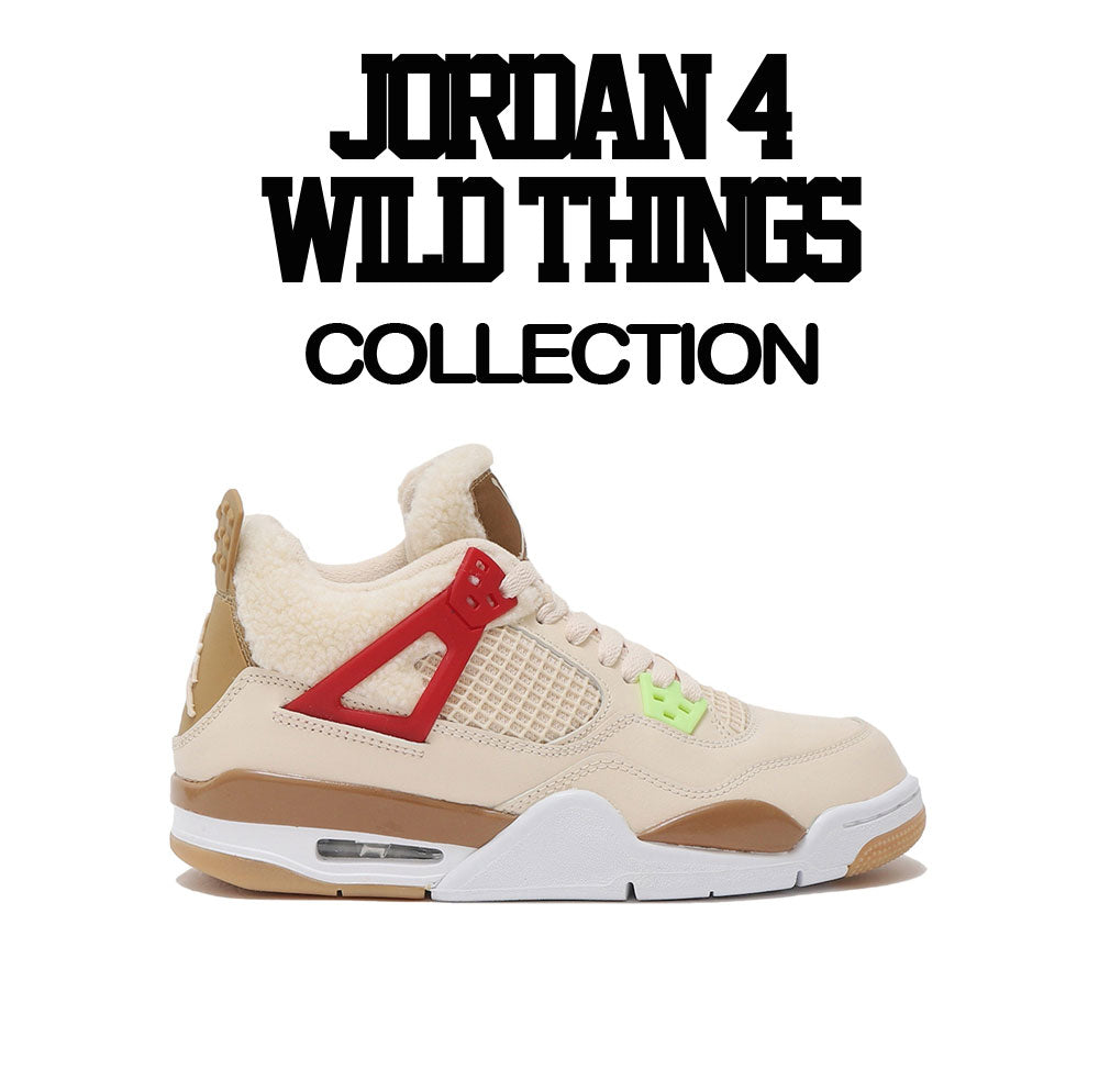 Air Jordan Retro 4 where wild things are sneaker shirts & tees outfits
