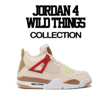 Air Jordan Retro 4 where wild things are sneaker shirts & tees outfits