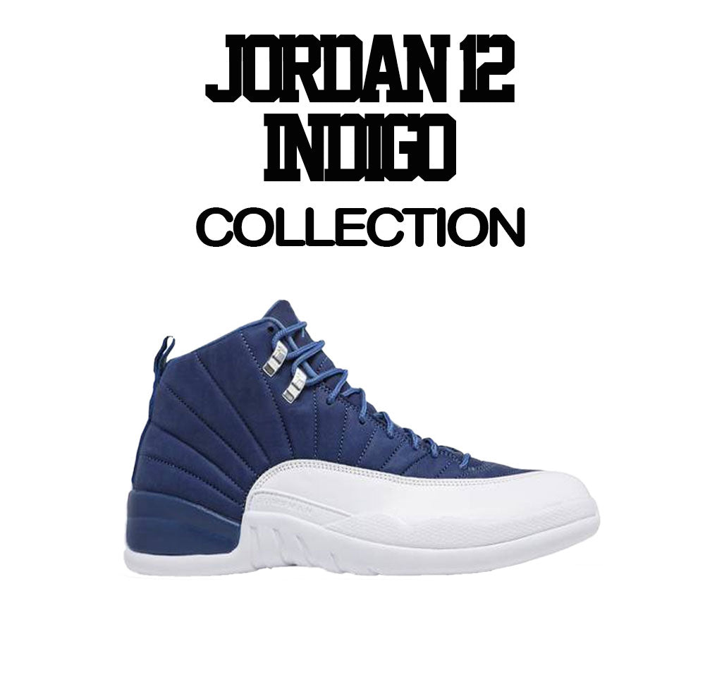 Jordan 12 Indigo Shirts