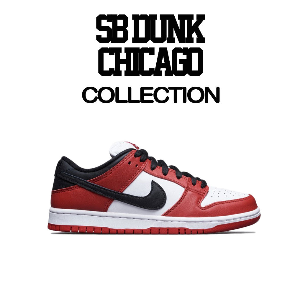 SB Dunk Chicago Shirts