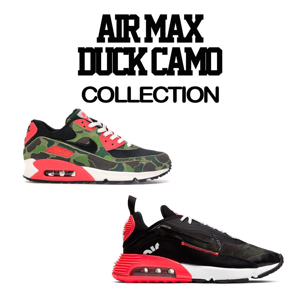 Air Max Duck Camo Matching sneaker tees for air max 90 2090