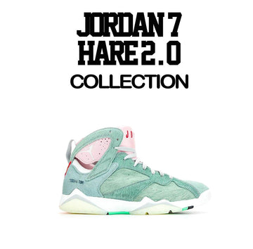 Jordan 7 Hare 2.0 Shirts Match Retro 7s Space jam Hare 2.0 shoes.