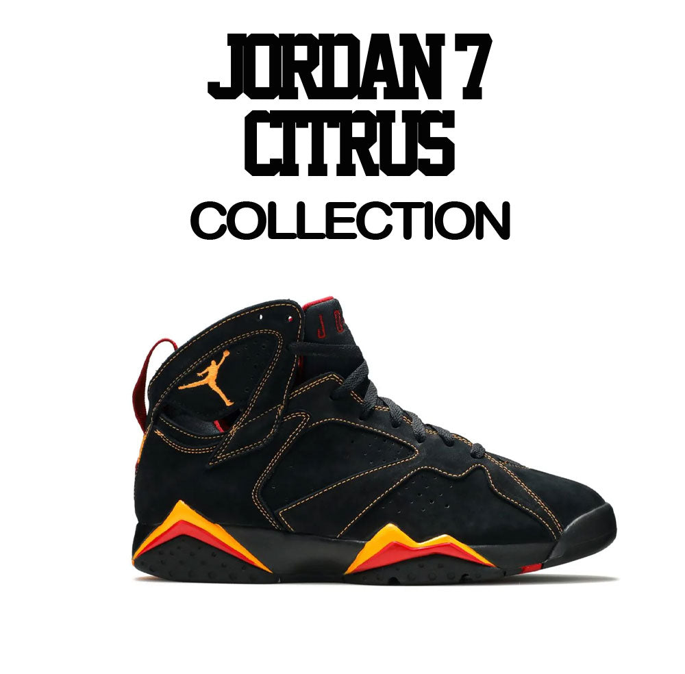 Jordan 7 Citrus Sneaker Tees And T-Shirts