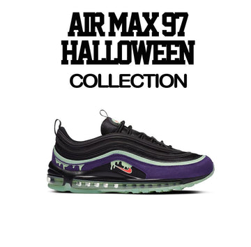 Air Max 97 Halloween Shirts Match Glow Air Max Halloween Shoes