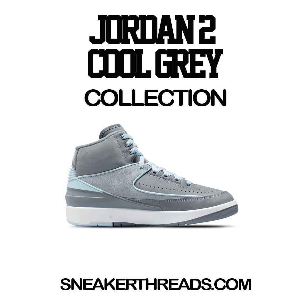 Jordan 2 Cool Grey Tees for sneakers And shirts