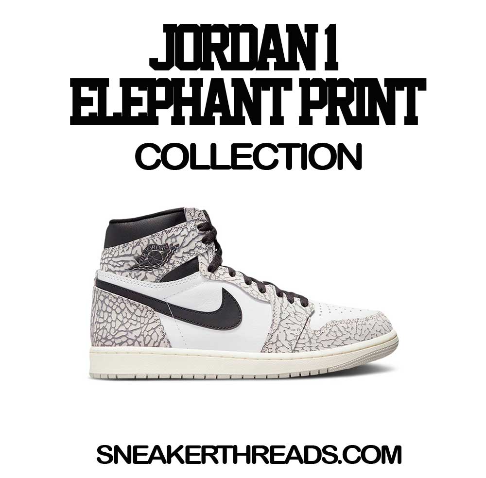 Jordan 1 Elephant print Tees for sneakers And shirts