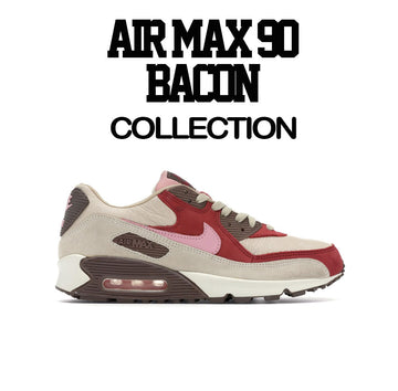 Air max 90 bacon sneaker tees match bacon air max shoes.