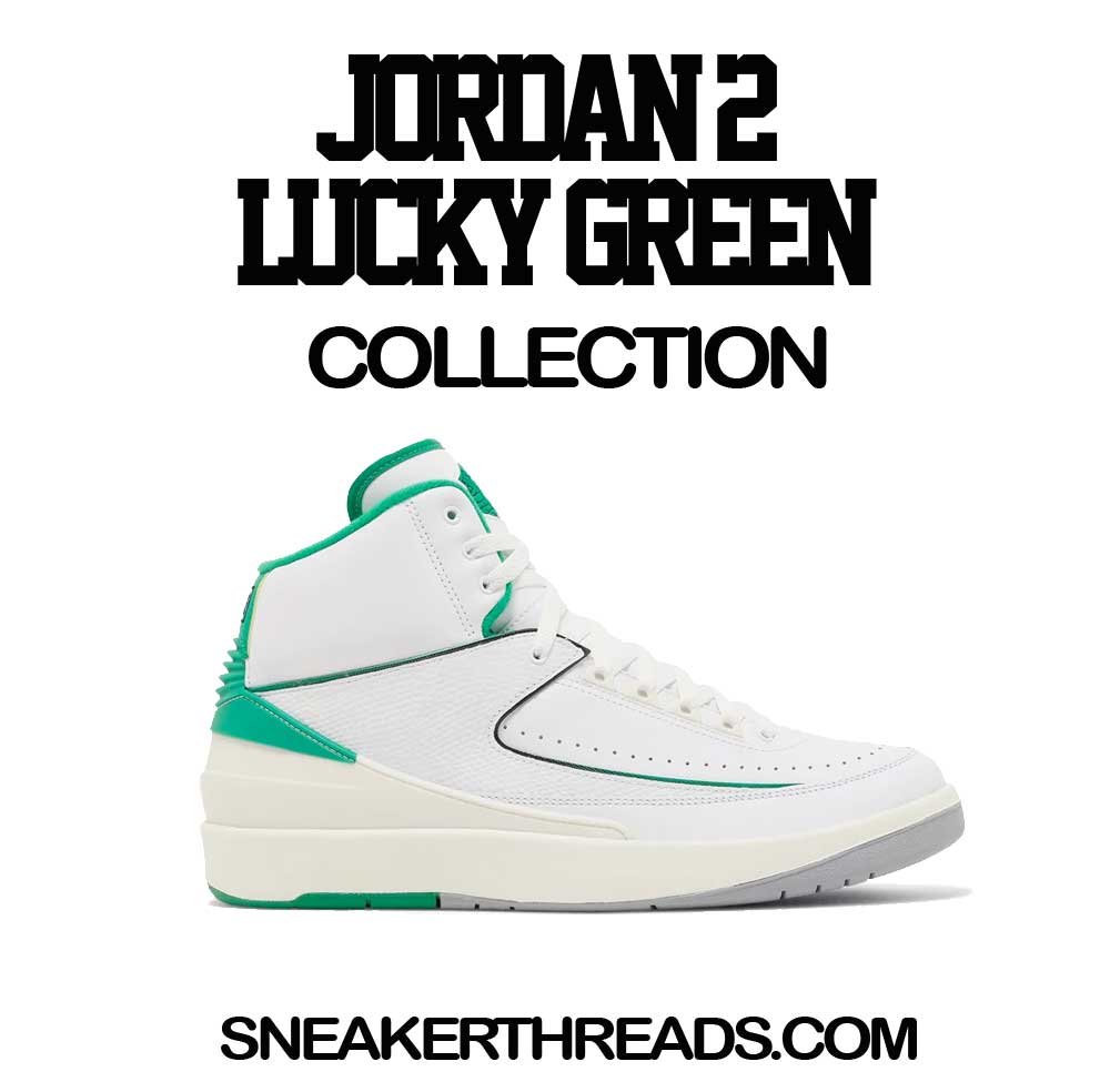 Jordan 2 Lucky Green Sneaker Tees And shirts